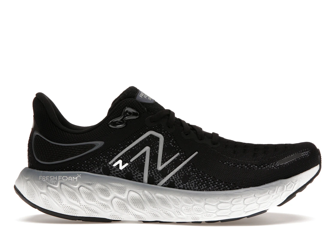 Vue 1 de New Balance Fresh Foam X 1080v12 Black Thunder White