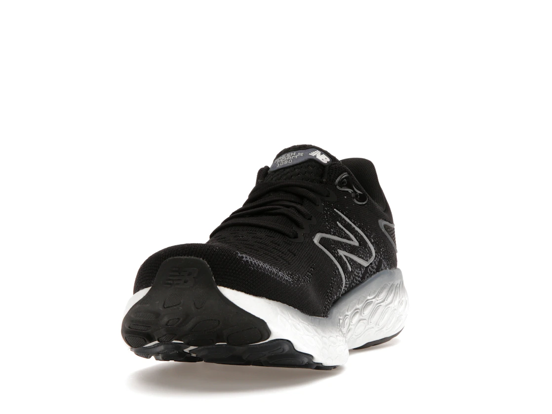 Vue 12 de New Balance Fresh Foam X 1080v12 Black Thunder White