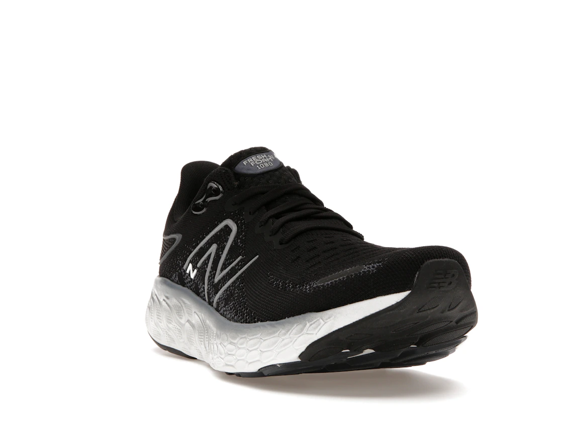 Vue 7 de New Balance Fresh Foam X 1080v12 Black Thunder White