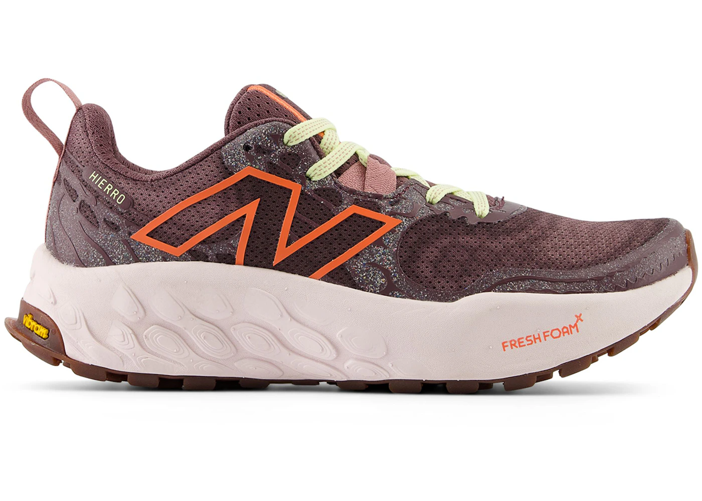 New Balance Fresh Foam X Hierro v8 Licorice Gulf Red Pink Granite 