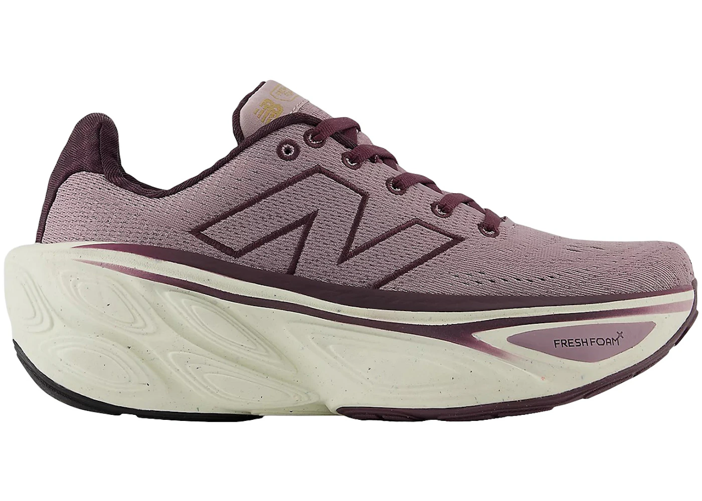 New Balance Fresh Foam X More v5 Ice Wine Angora Plum Brown 