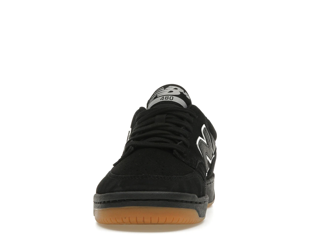 Vue 11 de New Balance Numeric 480 Black White