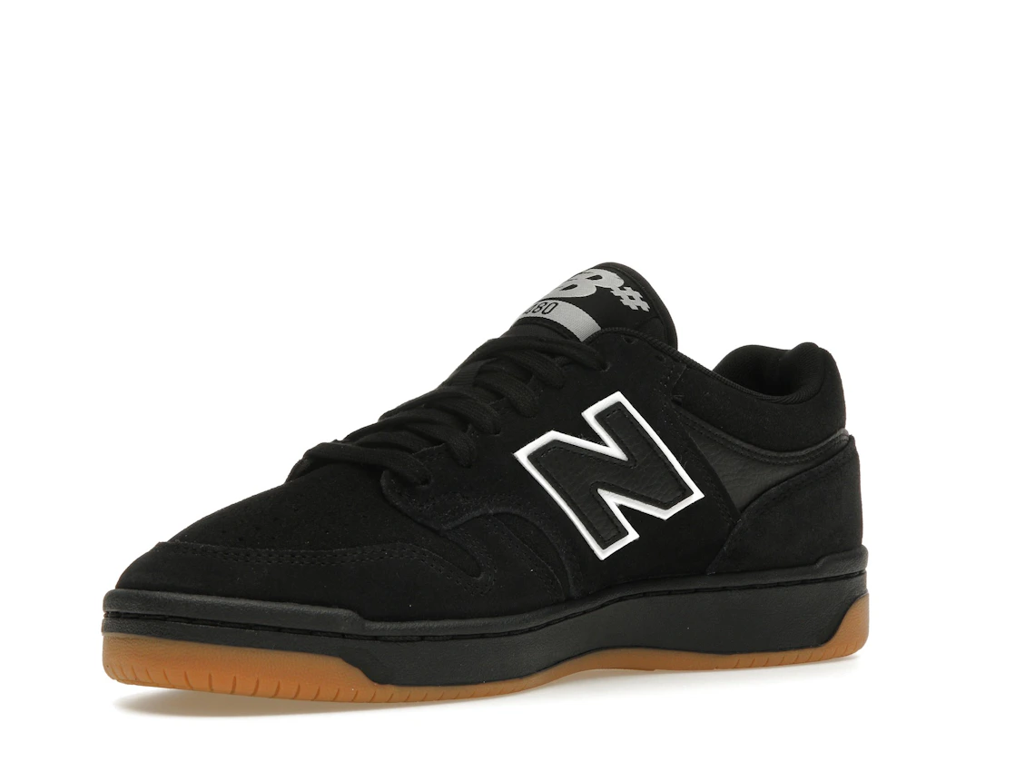 Vue 15 de New Balance Numeric 480 Black White