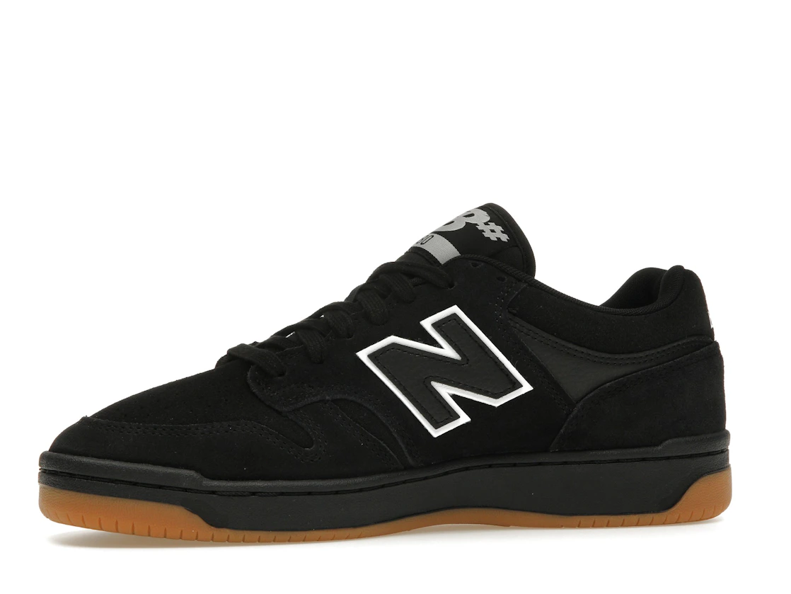 Vue 17 de New Balance Numeric 480 Black White