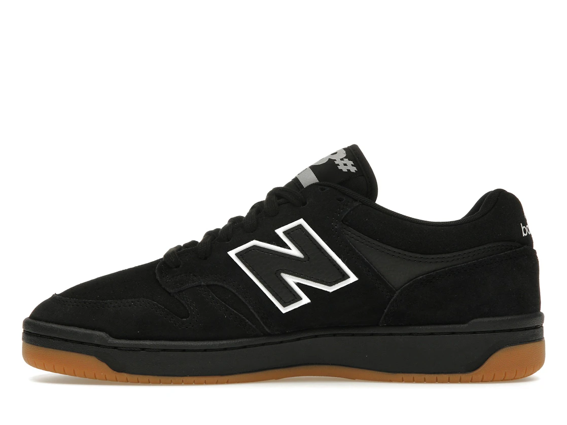 Vue 19 de New Balance Numeric 480 Black White
