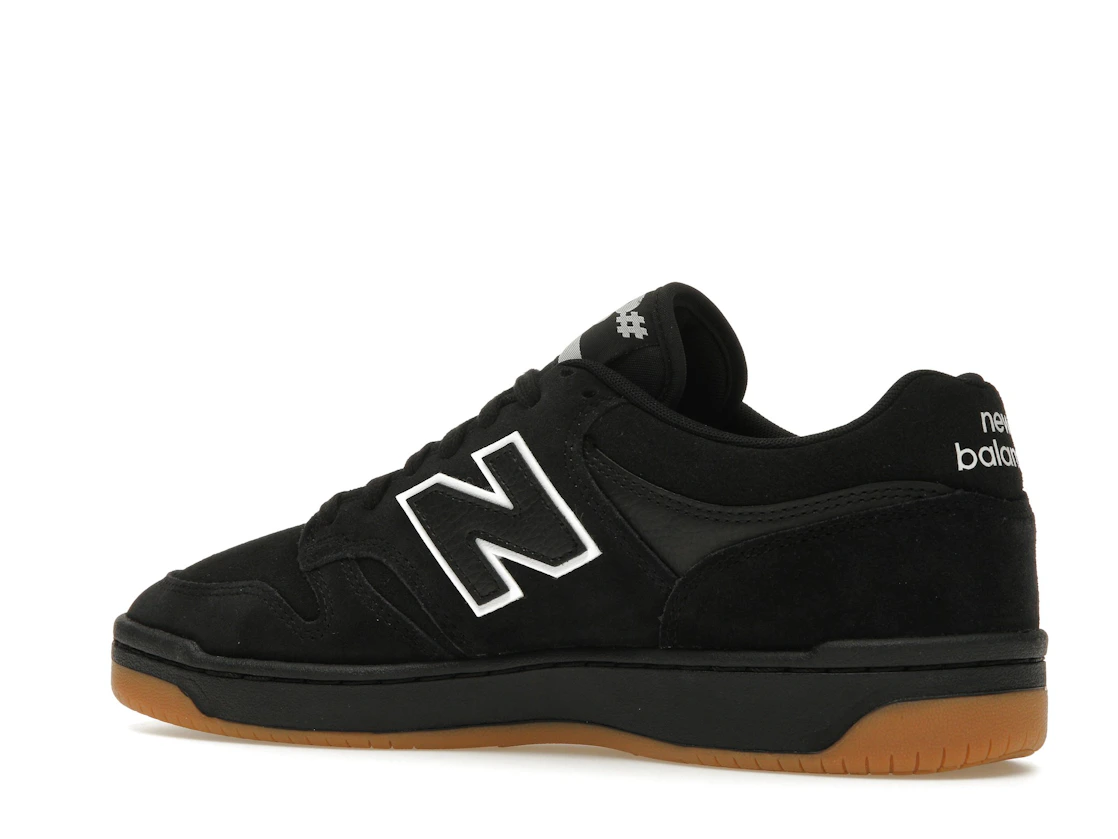 Vue 22 de New Balance Numeric 480 Black White
