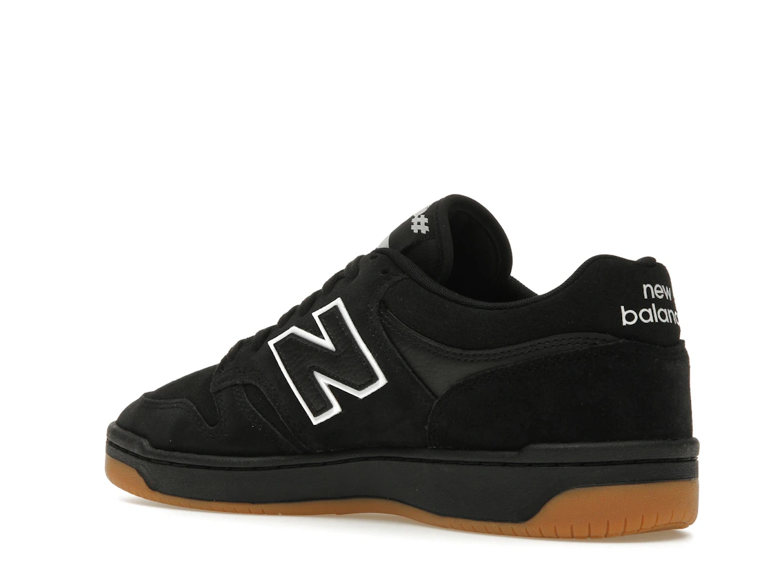 Vue 23 de New Balance Numeric 480 Black White