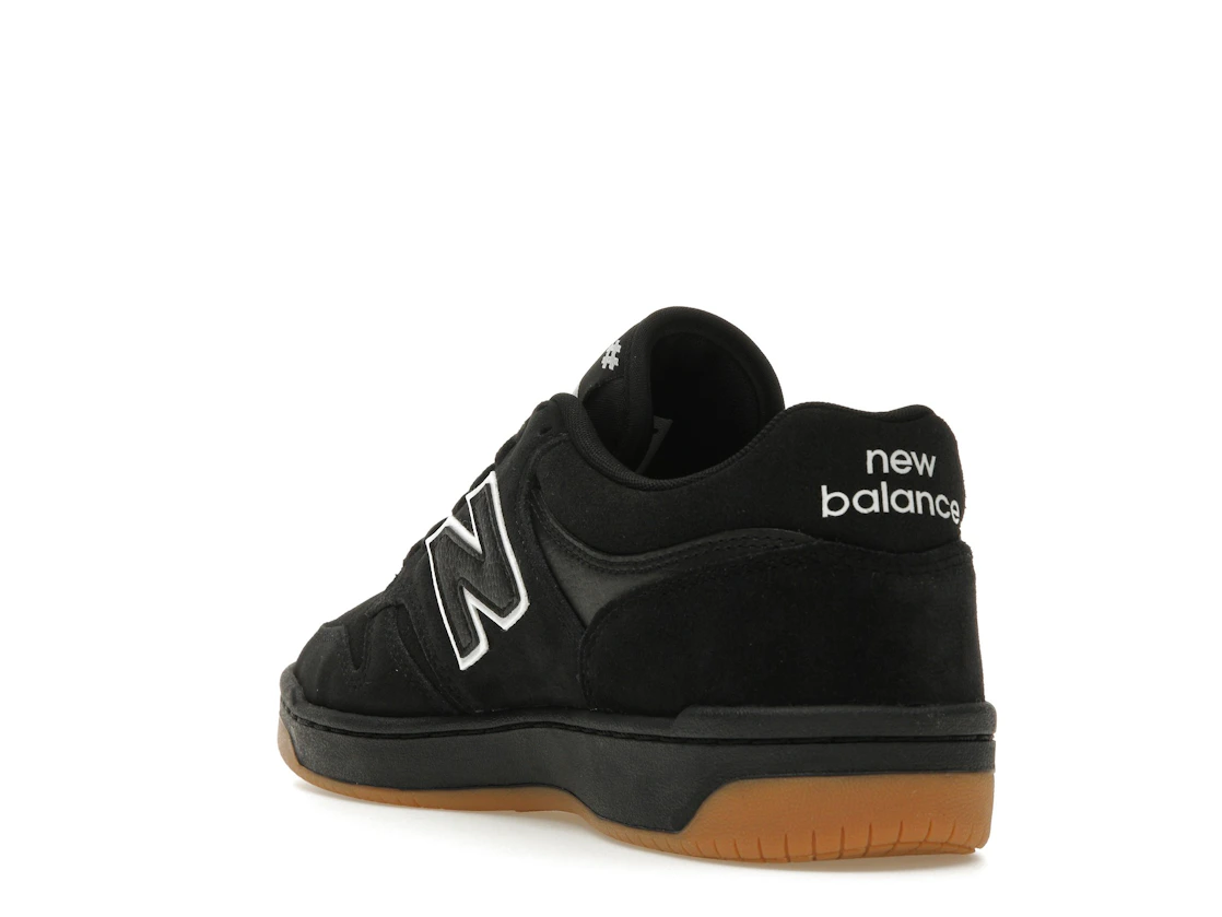 Vue 25 de New Balance Numeric 480 Black White