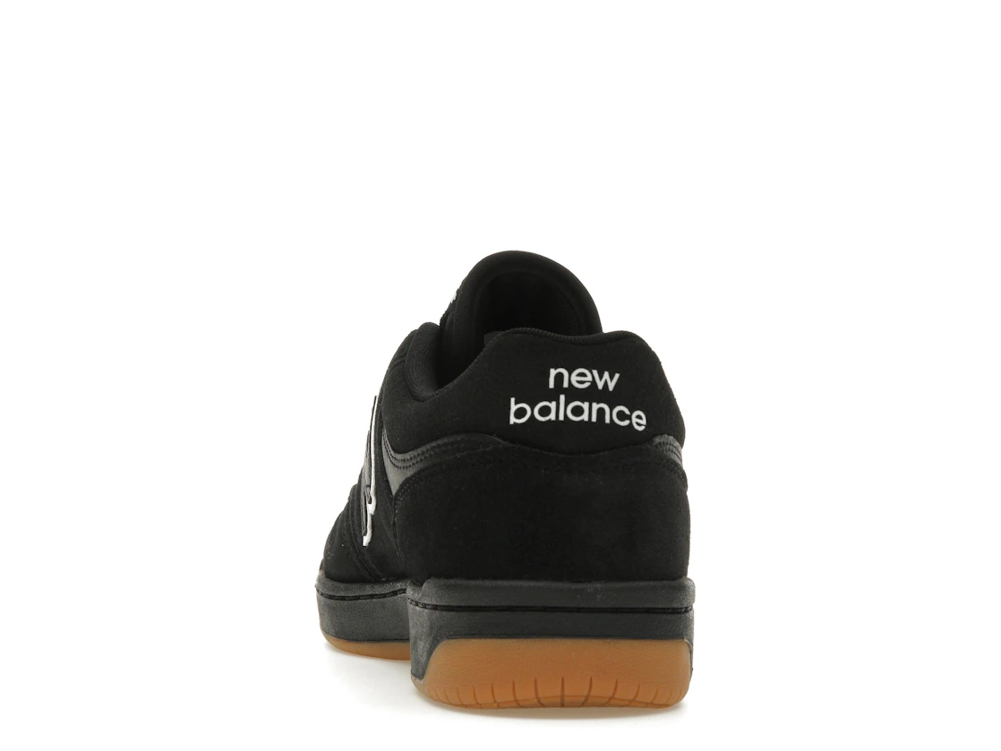 Vue 27 de New Balance Numeric 480 Black White