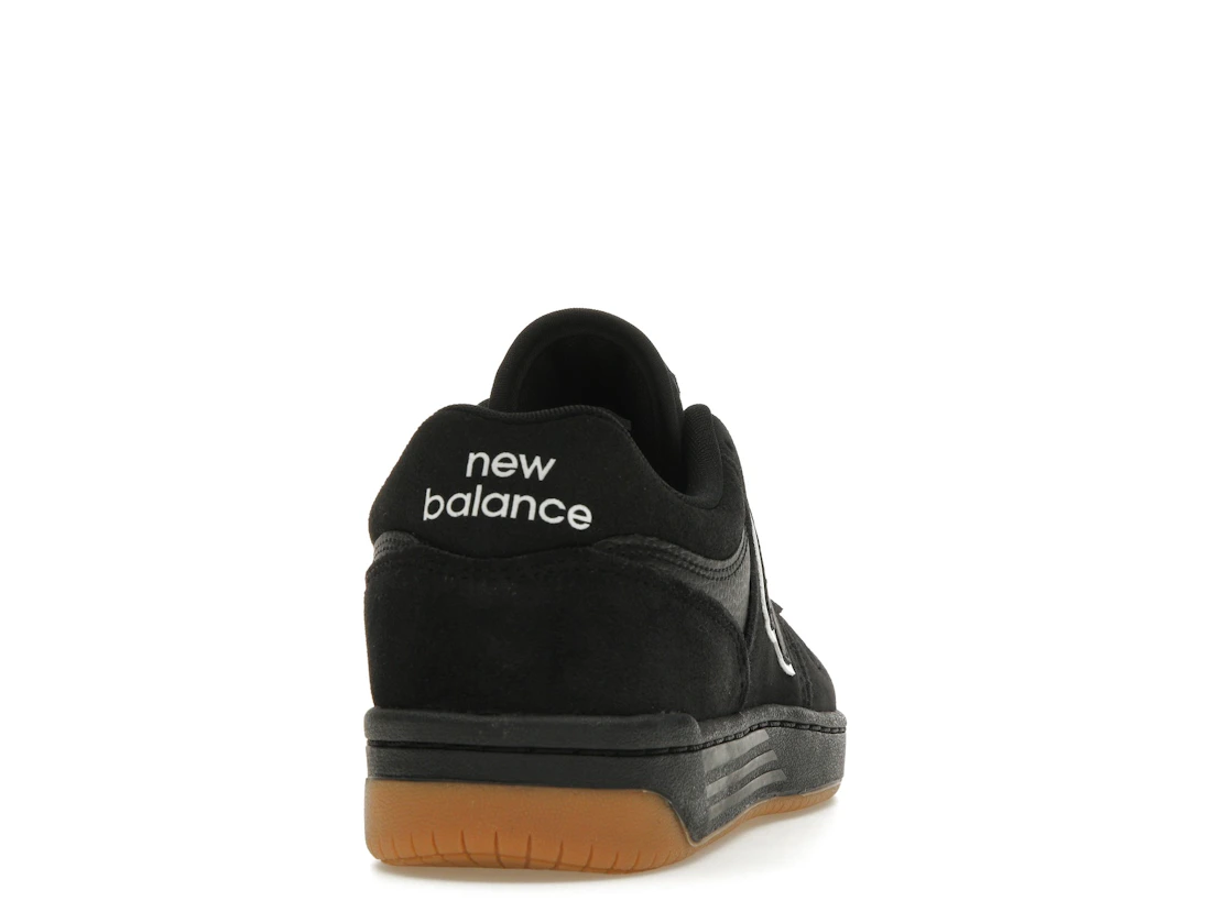 Vue 29 de New Balance Numeric 480 Black White