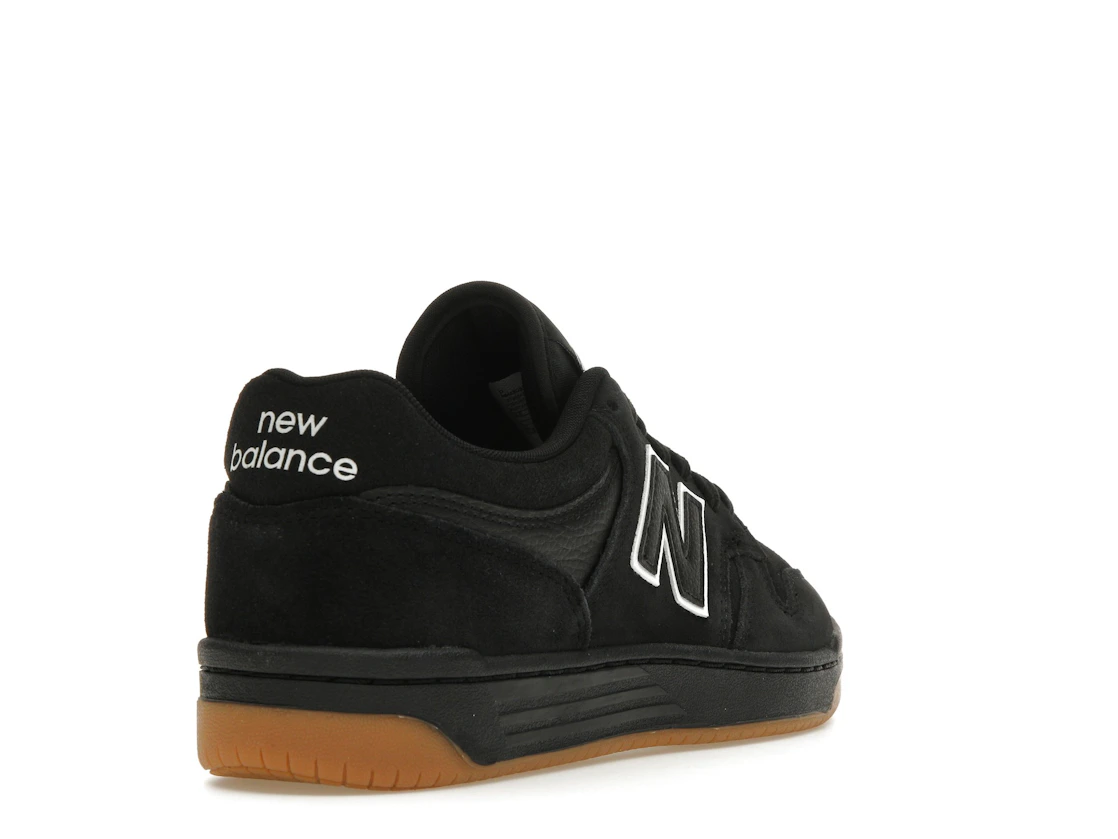 Vue 31 de New Balance Numeric 480 Black White