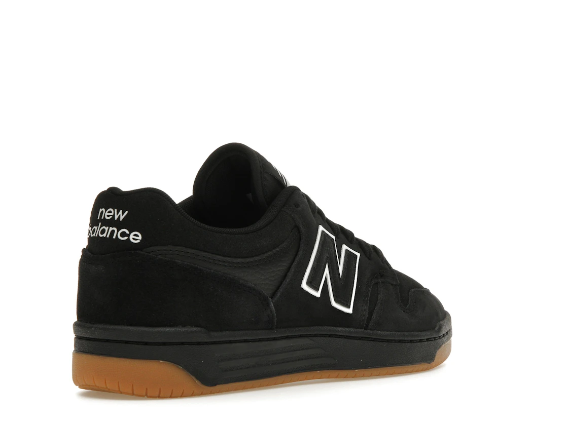 Vue 32 de New Balance Numeric 480 Black White
