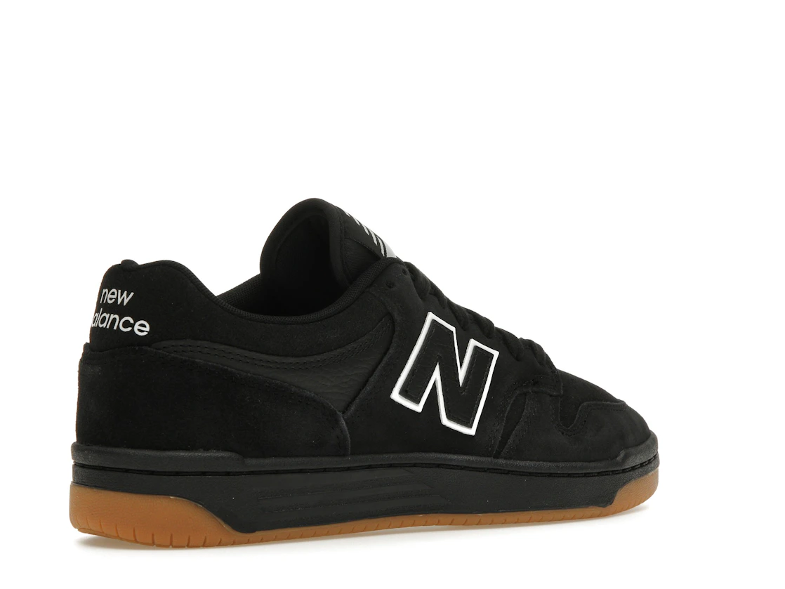 Vue 33 de New Balance Numeric 480 Black White