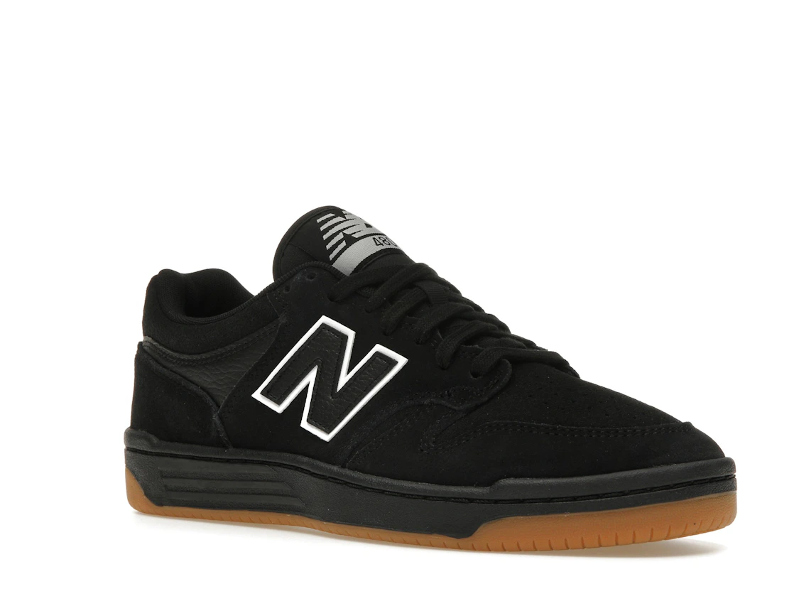 Vue 5 de New Balance Numeric 480 Black White