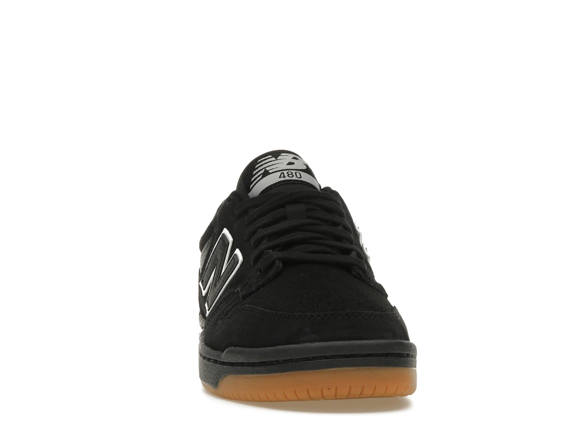 Vue 9 de New Balance Numeric 480 Black White