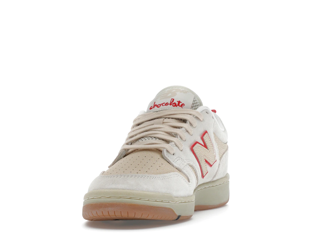 Vue 12 de New Balance Numeric 480 Chocolate Skateboards