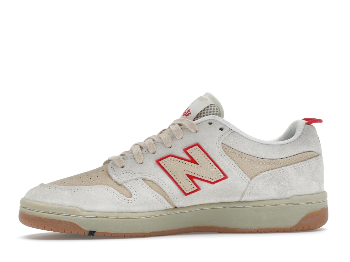 Vue 18 de New Balance Numeric 480 Chocolate Skateboards