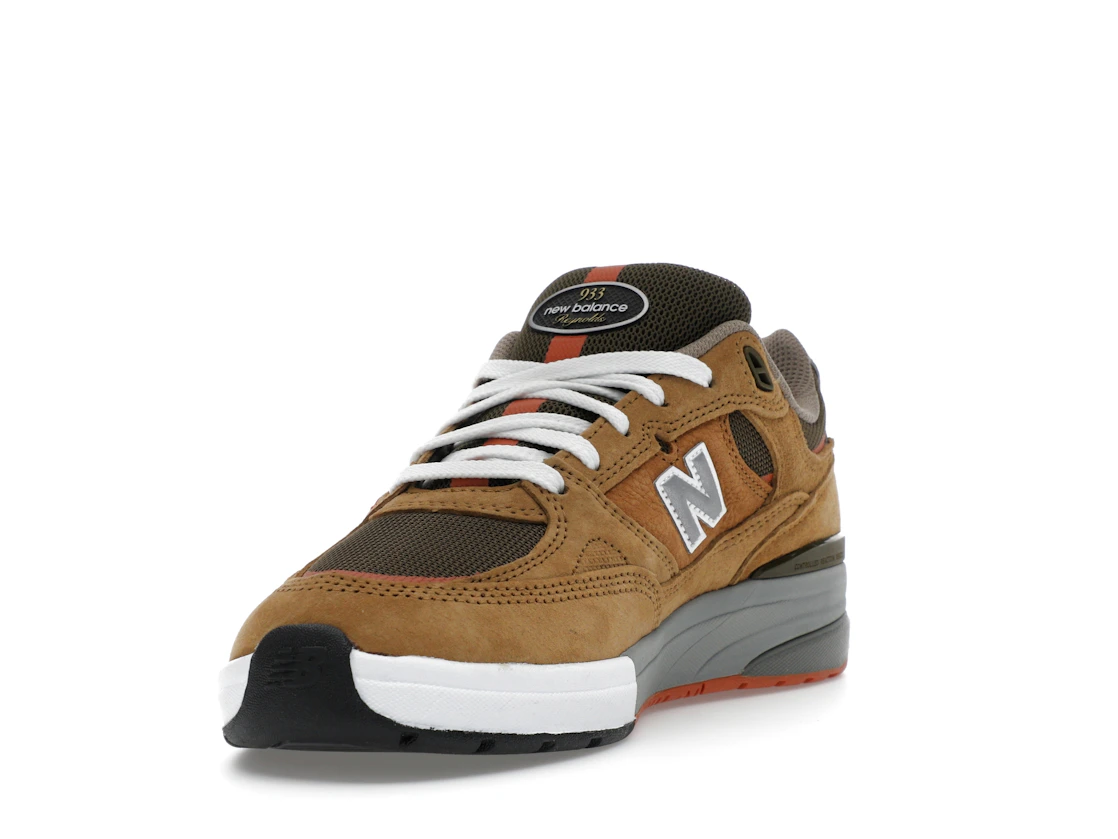 Vue 13 de New Balance Numeric 933 Andrew Reynolds Wheat