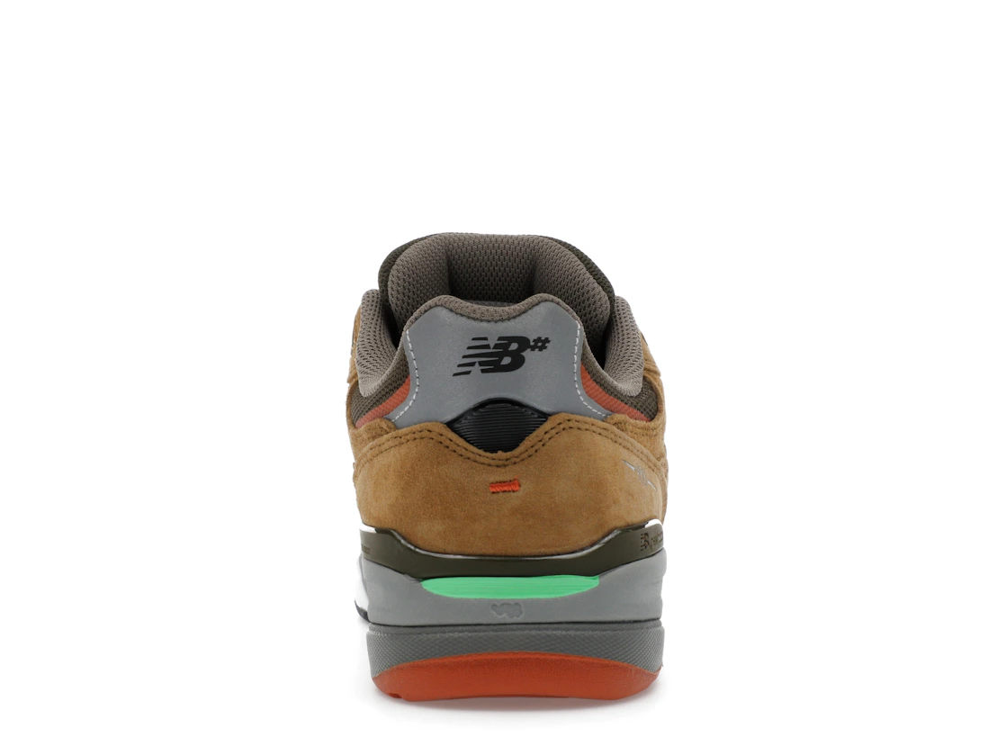 Vue 28 de New Balance Numeric 933 Andrew Reynolds Wheat