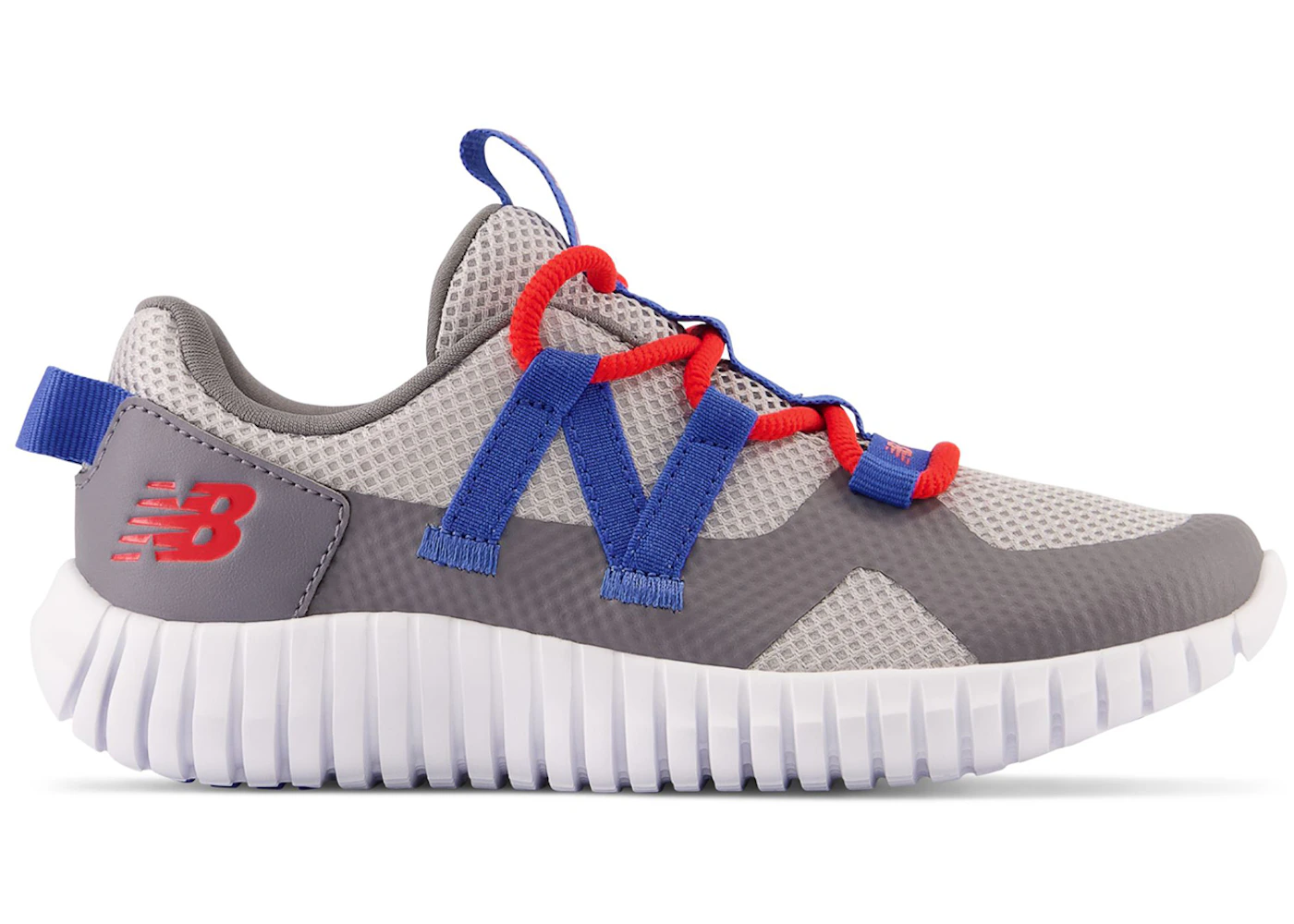 New Balance PLAYGRUV v2 Bungee Grey True Red (PS)