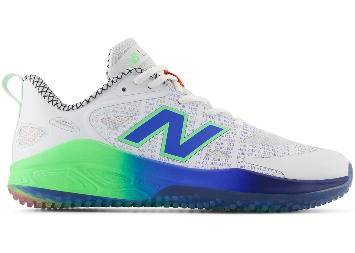 New Balance Velo v4 TurfTrainer Lab Work White Bright Lapis 