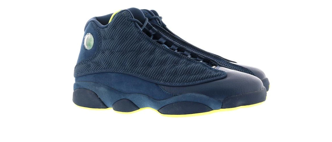 Vue 1 de Jordan 13 Retro Squadron Blue (NE-YO Charity Auction)