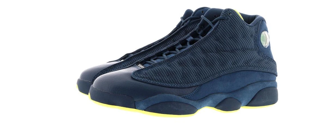 Vue 11 de Jordan 13 Retro Squadron Blue (NE-YO Charity Auction)