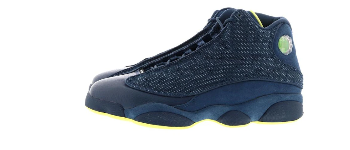 Vue 12 de Jordan 13 Retro Squadron Blue (NE-YO Charity Auction)