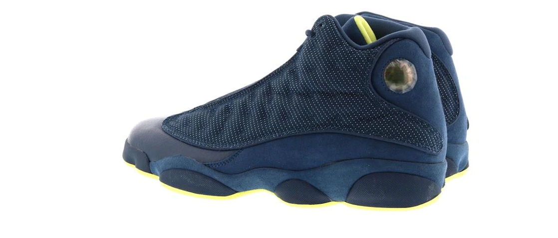 Vue 14 de Jordan 13 Retro Squadron Blue (NE-YO Charity Auction)