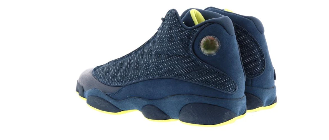 Vue 15 de Jordan 13 Retro Squadron Blue (NE-YO Charity Auction)