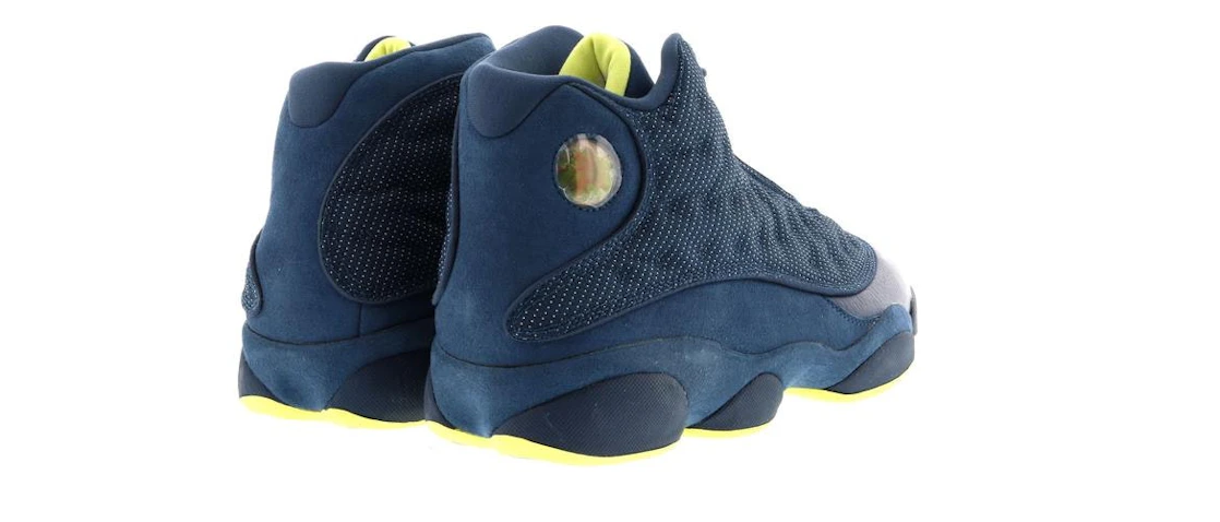 Vue 21 de Jordan 13 Retro Squadron Blue (NE-YO Charity Auction)
