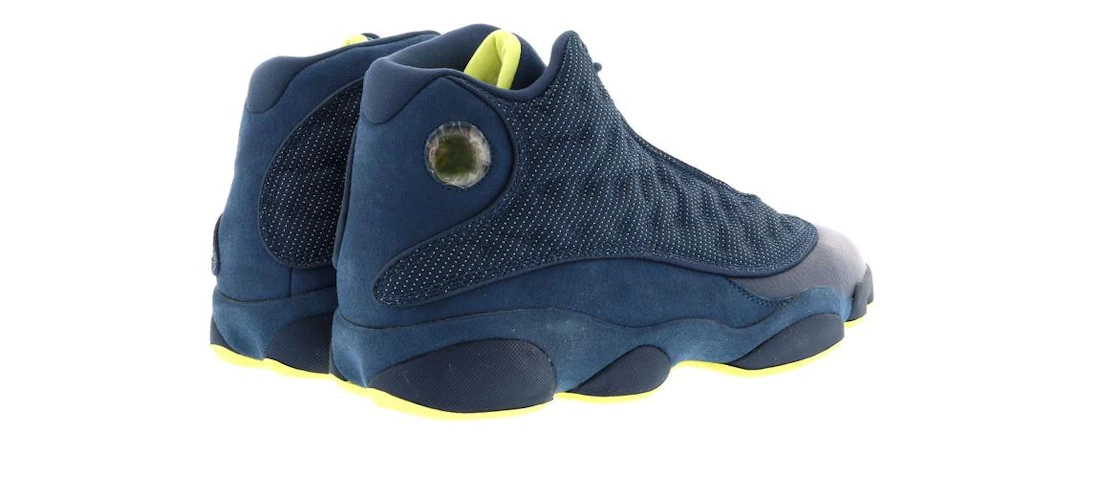 Vue 22 de Jordan 13 Retro Squadron Blue (NE-YO Charity Auction)