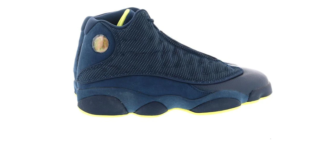 Vue 24 de Jordan 13 Retro Squadron Blue (NE-YO Charity Auction)