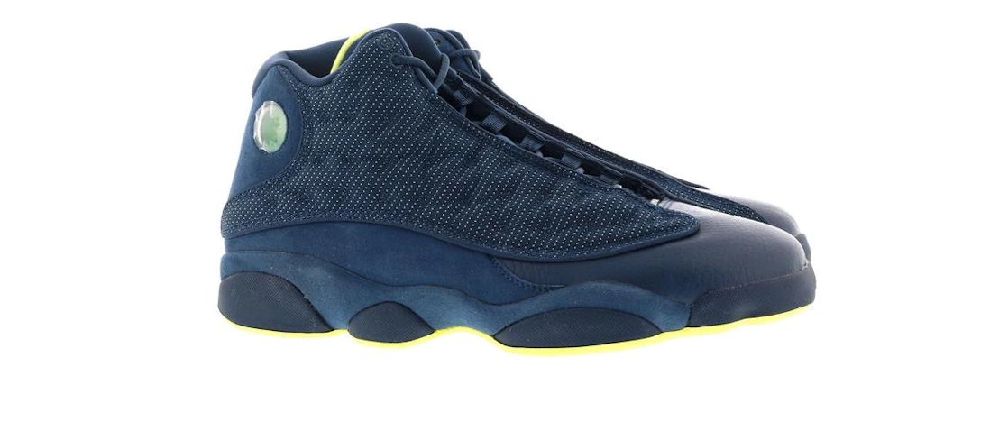 Vue 26 de Jordan 13 Retro Squadron Blue (NE-YO Charity Auction)
