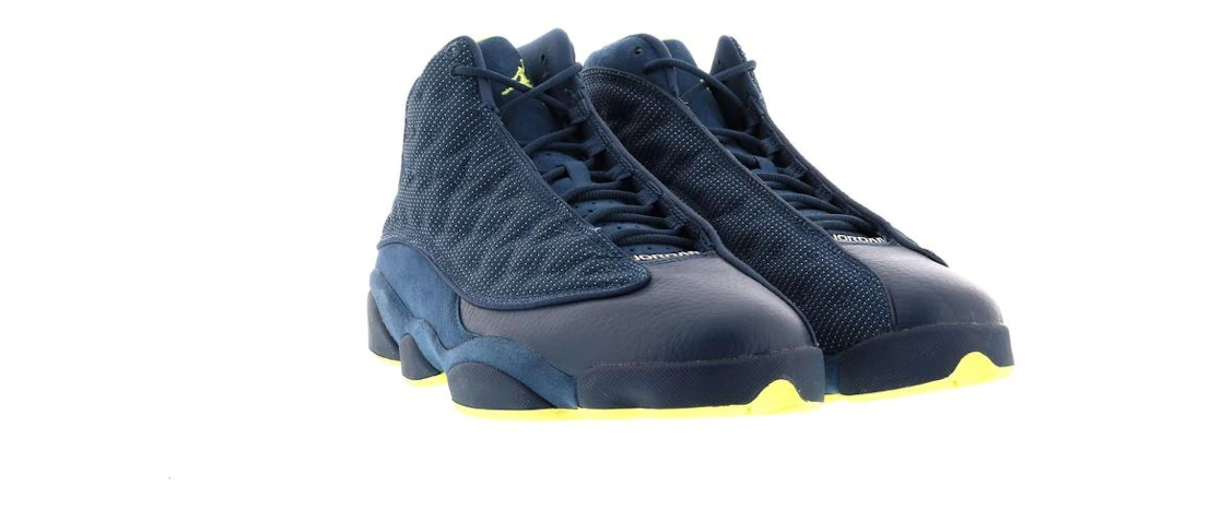 Vue 4 de Jordan 13 Retro Squadron Blue (NE-YO Charity Auction)