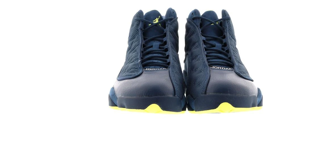 Vue 6 de Jordan 13 Retro Squadron Blue (NE-YO Charity Auction)