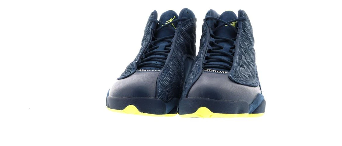 Vue 7 de Jordan 13 Retro Squadron Blue (NE-YO Charity Auction)