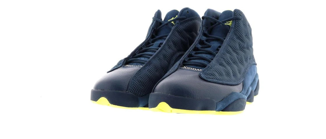 Vue 8 de Jordan 13 Retro Squadron Blue (NE-YO Charity Auction)