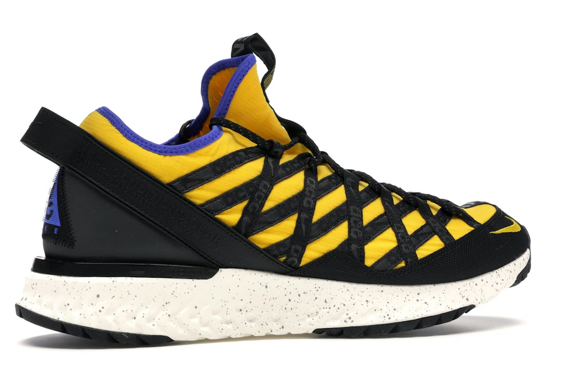 Vue 35 de Nike ACG React Terra Gobe Amarillo
