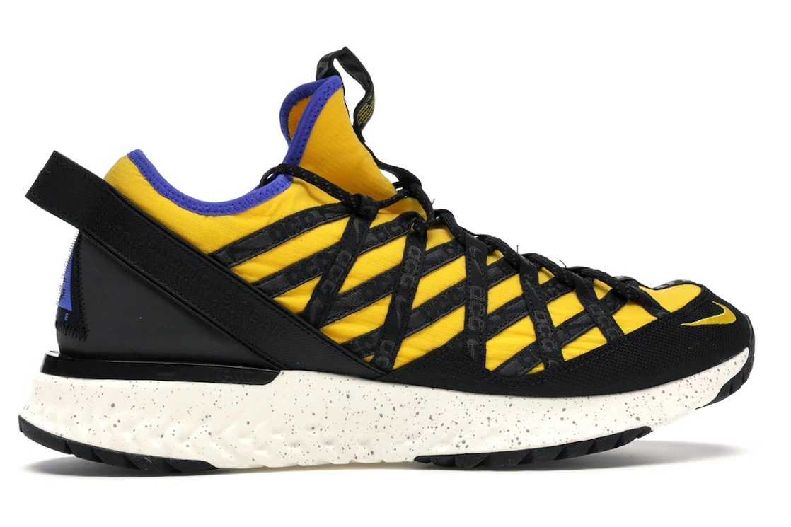 Vue 36 de Nike ACG React Terra Gobe Amarillo