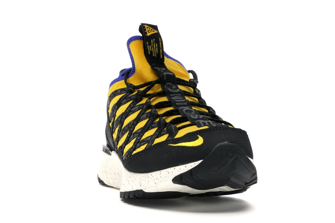 Vue 8 de Nike ACG React Terra Gobe Amarillo