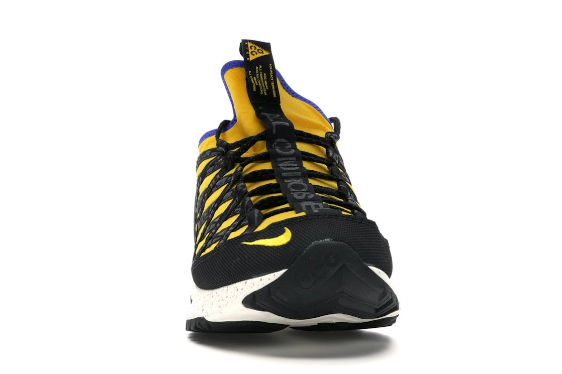 Vue 9 de Nike ACG React Terra Gobe Amarillo