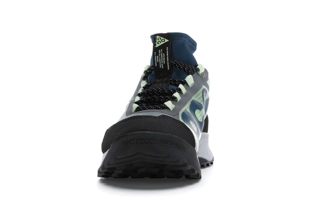 Vue 11 de Nike ACG Zoom Terra Zaherra Aviator Grey Barely Volt