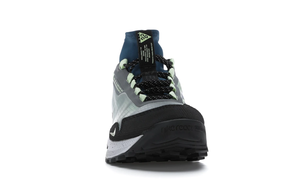 Vue 9 de Nike ACG Zoom Terra Zaherra Aviator Grey Barely Volt