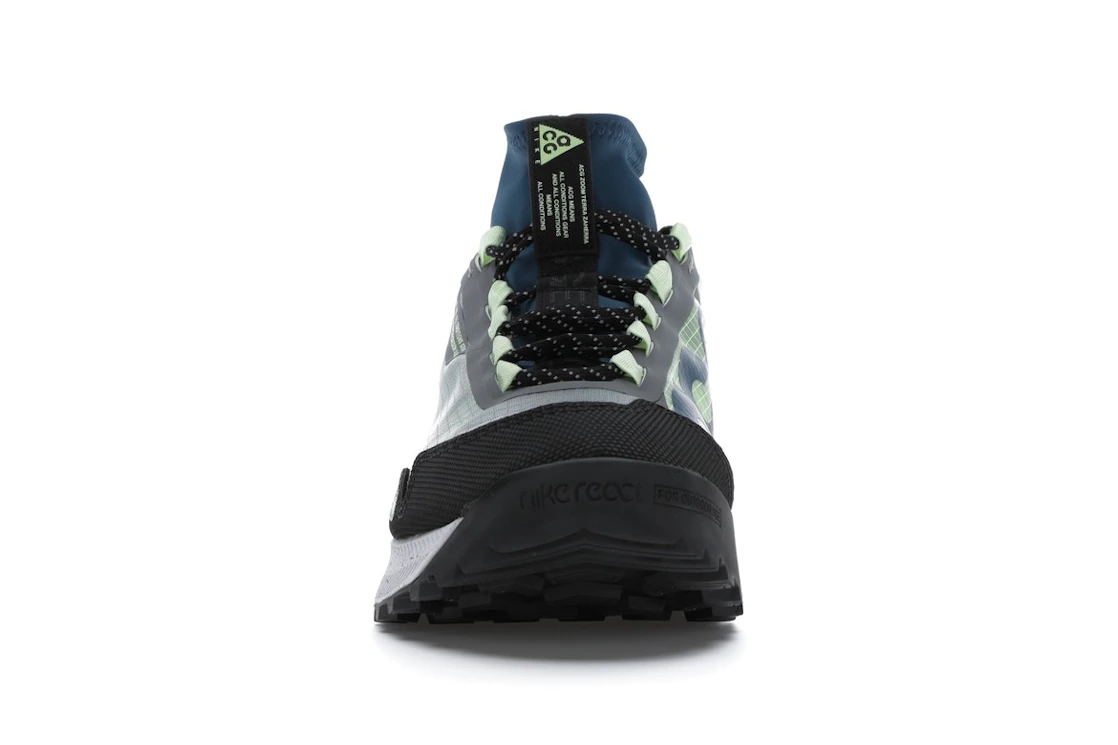 Vue 10 de Nike ACG Zoom Terra Zaherra Aviator Grey Barely Volt