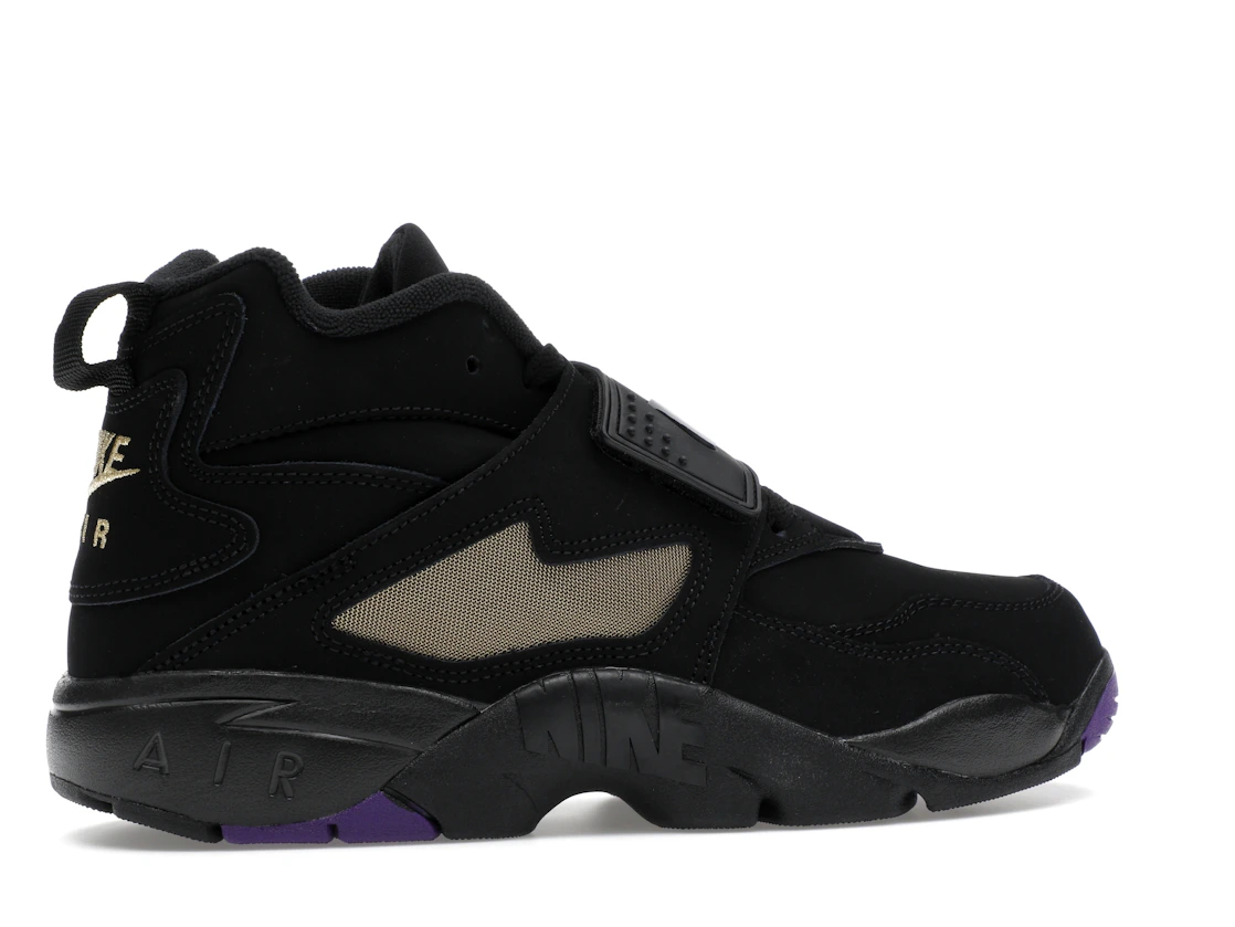 Vue 35 de Nike Air Diamond Turf Ravens (2025)