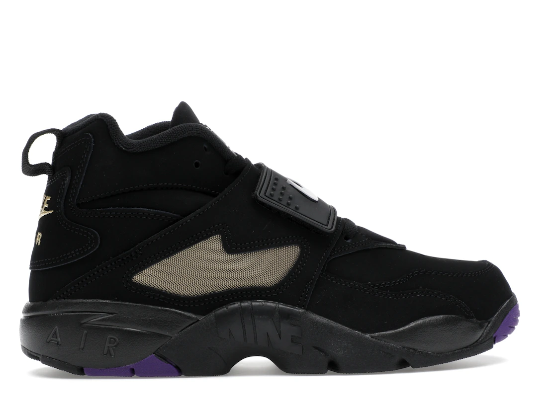 Vue 36 de Nike Air Diamond Turf Ravens (2025)