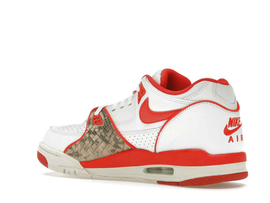 Vue 23 de Nike Air Flight '89 Low SP Stussy Habanero Red