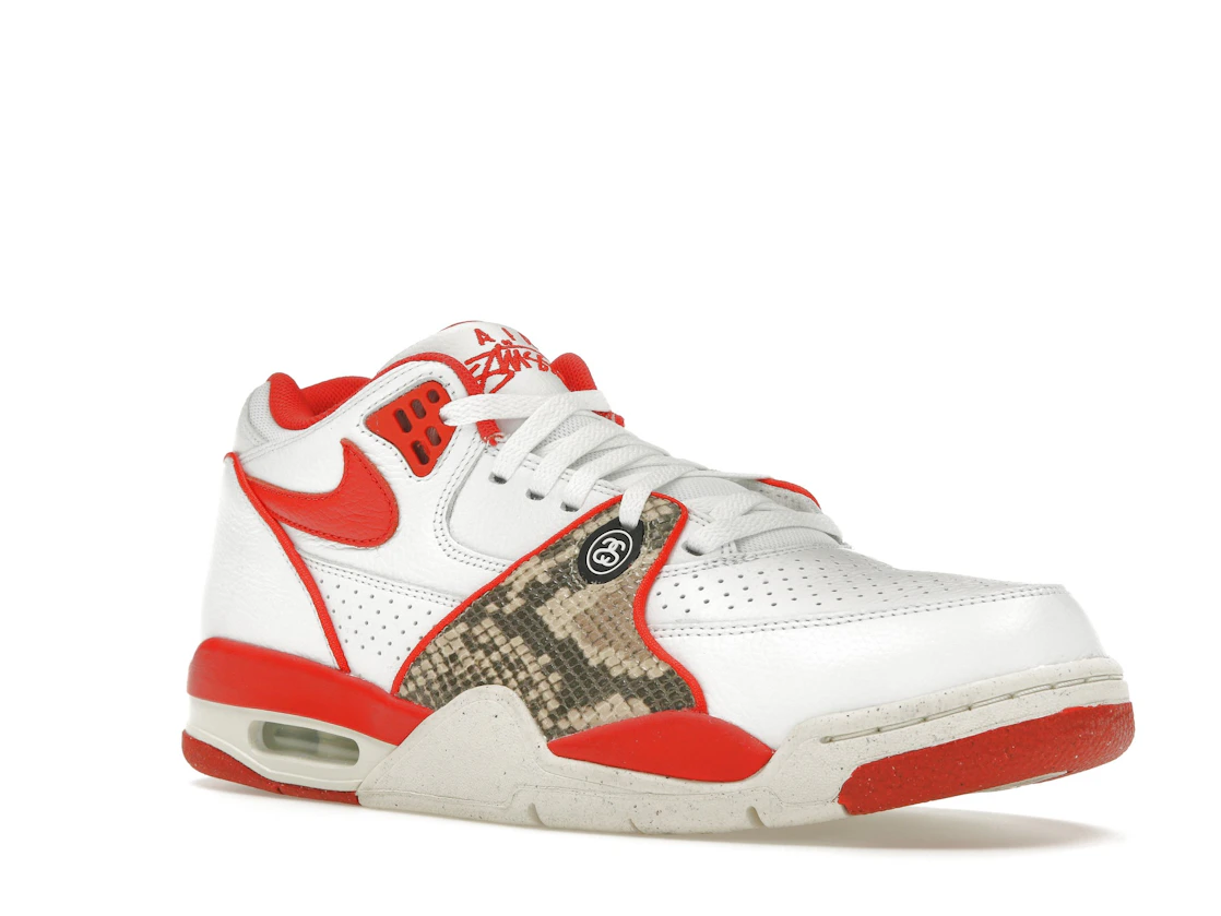 Vue 5 de Nike Air Flight '89 Low SP Stussy Habanero Red