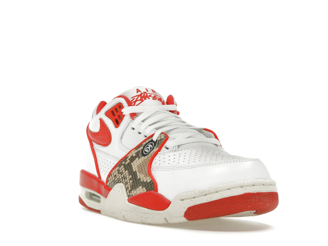 Vue 7 de Nike Air Flight '89 Low SP Stussy Habanero Red